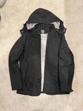 A|X ARMANI EXCHANGE MEN'S BLACK NYLON HIP ZIP JACKET COAT SIZE M